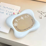 Cute Butterfly Shaped Table Mirror Pastel Vanity Mirror
