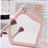 Cute Cartoon Character Table Mirror Aesthetic Makeup Mirror