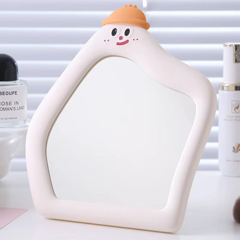 Cute Cartoon Character Table Mirror Aesthetic Makeup Mirror