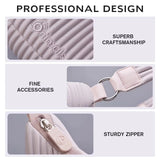 Pleated Soft Shoulder Bag Lightweight & Stylish Handbag for Women SparkelsSparkels