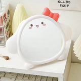 Cute Kawaii Bow Character Makeup Mirror