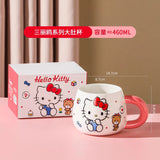 Cute Character Ceramic Mug Large Kawaii Coffee Cup