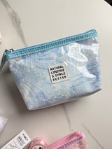 Pastel Dream Waterproof Pouch Quilted Travel & Makeup Bag