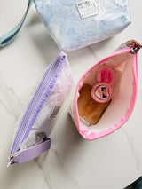 Pastel Dream Waterproof Pouch Quilted Travel & Makeup Bag