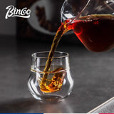 Elegant Double Wall Glass Cup Heat Resistant Insulated Tea & Coffee Mug