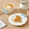 Luxury Bow Handle Cup & Saucer Set