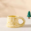 Cute Better Life Floral Ceramic Mug