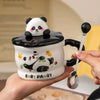 Cute Baby Panda Ceramic Mug Without Spoon