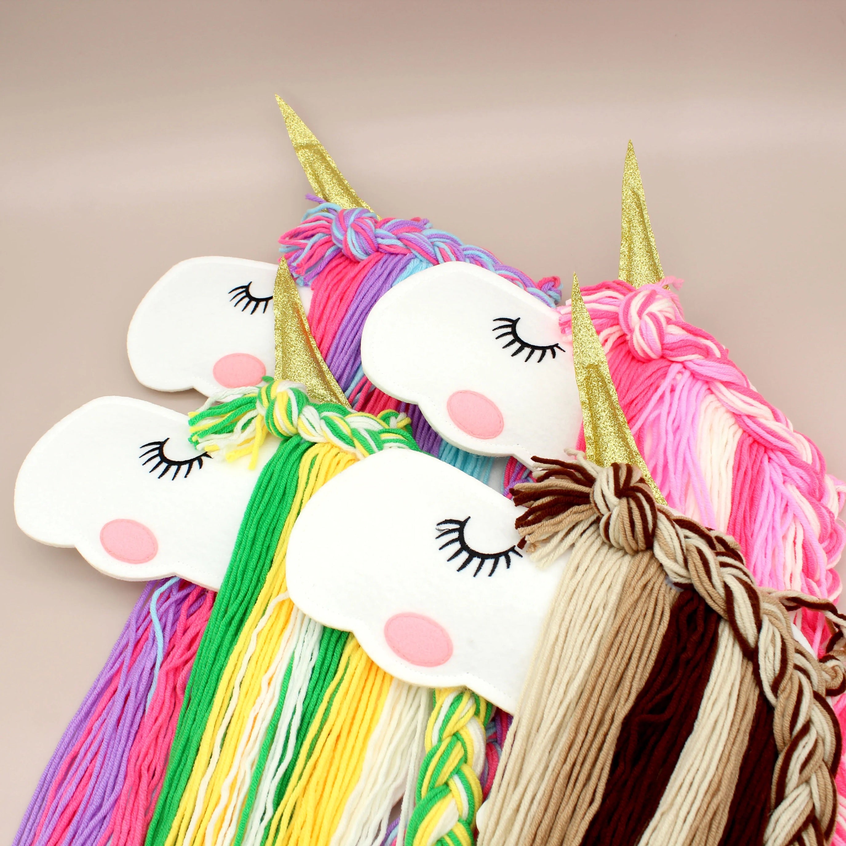 Unicorn Rainbow Hair Clip Holder & Wall Decor