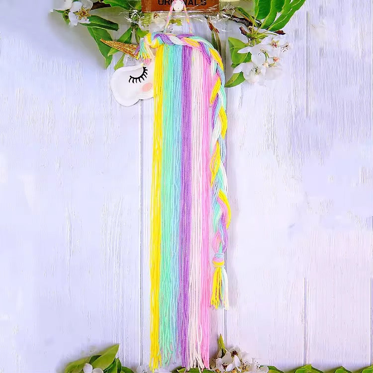 Unicorn Rainbow Hair Clip Holder & Wall Decor