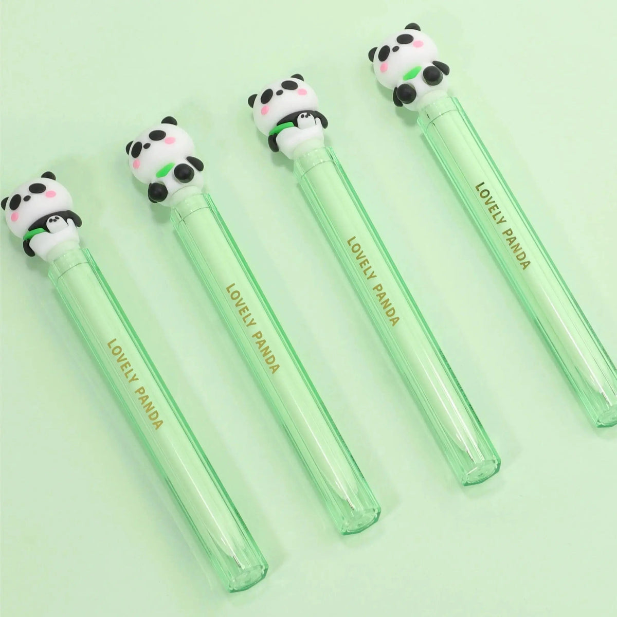 Cute Panda Gel Pen Kawaii 0.5mm Black Ink Writing Pen SparkelsSparkels
