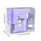 Cute Kawaii Manual Pencil Sharpener with Shavings Box