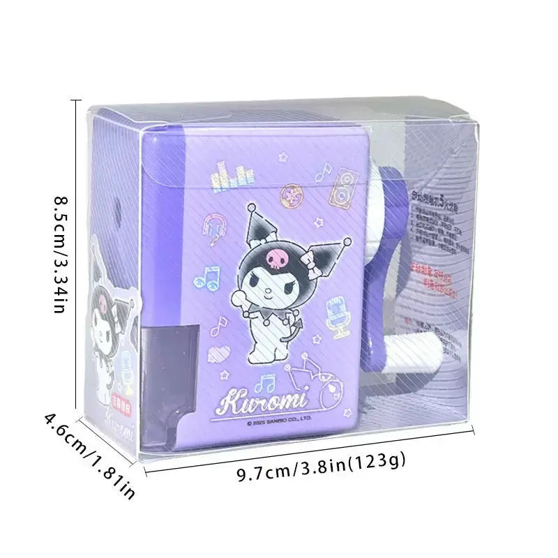 Cute Kawaii Manual Pencil Sharpener with Shavings Box