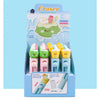 Cute Push Pull Stress Relief Eraser Kawaii Dessert & Bubble Tea Pencil Eraser for Kids