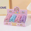 Cute Mini Suitcase Eraser Set Kawaii Cartoon Puzzle Erasers for Kids