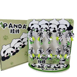 Cute Panda Bell Keychain Mini Panda Bag Charm (Random Design)