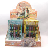 Genshin Impact Anime Gel Pen Set6 Colorful Character Pens (0.5mm Black Ink)