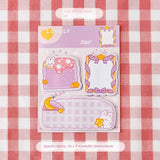 Kawaii Sticky Notes Set Cute Cartoon Memo Pads