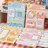 Kawaii Sticky Notes Set Cute Cartoon Memo Pads
