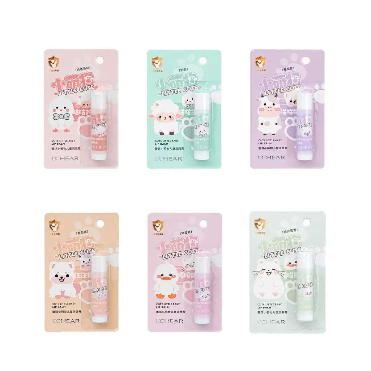 Little Cutie Baby Lip Balm Moisturizing Fruity Lip Care Stick