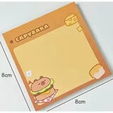 Capybara Sticky Notes Cute Memo Pads