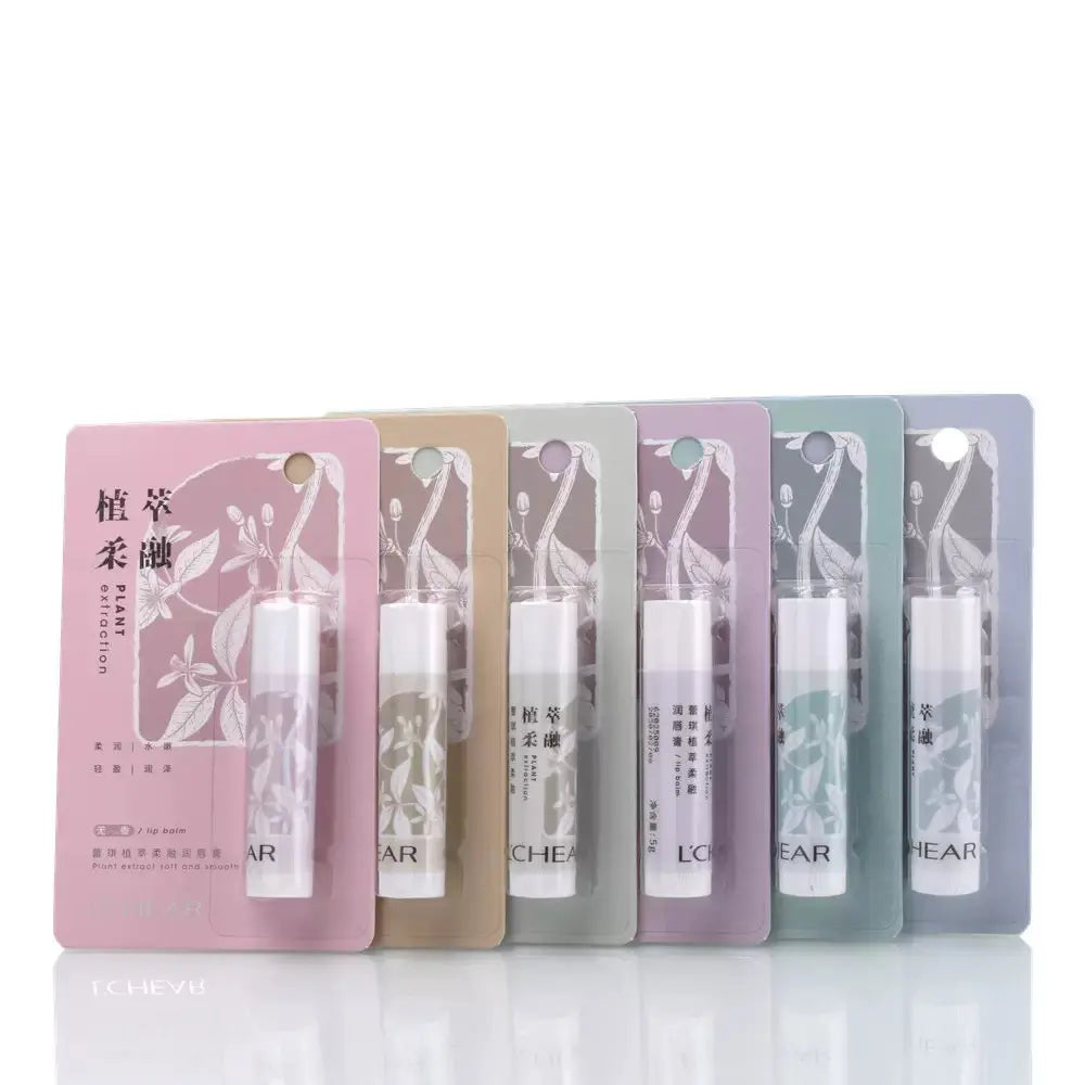Plant Extract Lip Balm Soft & Smooth Moisturizing Lip Care Stick