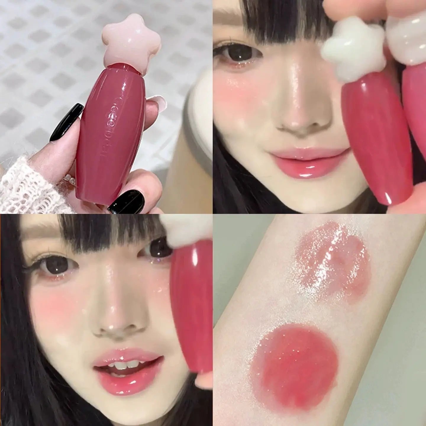 Magic Star Lip Gloss Glass Shine Hydrating Tint