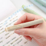 Pastel Pocket Highlighter Set Soft Aesthetic Markers (4pcs)