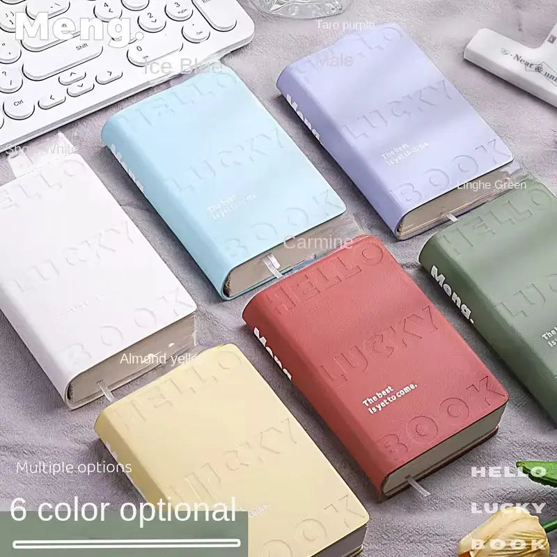 Minimalist Hardcover Notebook Aesthetic Lucky Book Journal