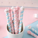 Cute Unicorn Marshmallow Twist Gel Pen