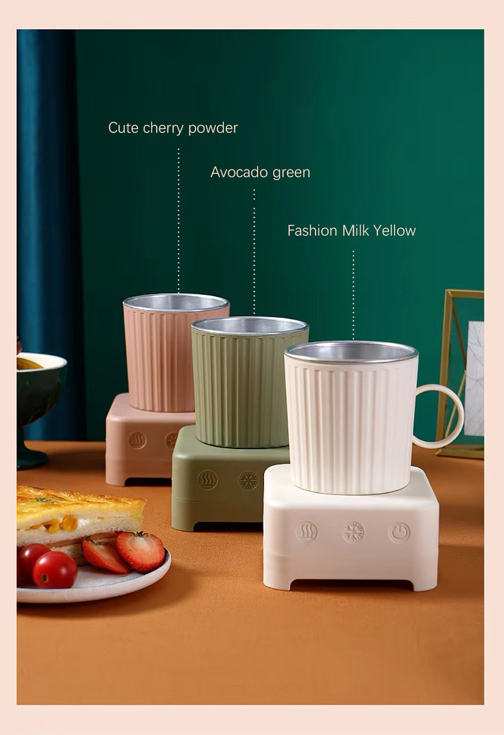 2 In 1 Smart Heater & Cooling Pad Mug With Gift Box