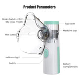 Portable Mini Nebulizer Sparkels