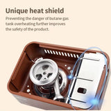 Portable Outdoor Camping Gas Stove Professional Travel Picnic Butane Stove Lightweight & Compact Cooktop for Hiking & Survival