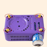 Portable Outdoor Camping Gas Stove Professional Travel Picnic Butane Stove Lightweight & Compact Cooktop for Hiking & Survival