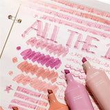 Colorful Flash Pen Smooth Writing Marker PenAnti-Smear Ink, Diary & Gift Pen