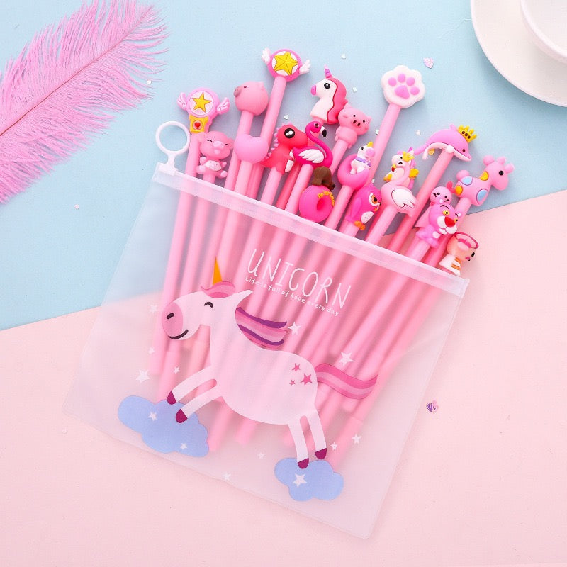 Kawaii Cartoon Gel Pen Cute Designer School & Office Writing Pen