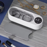 Mini Ultrasonic Jewelry Cleaner USB High Frequency Vibration Device Deep Cleaning for Glasses, Watches & Accessories