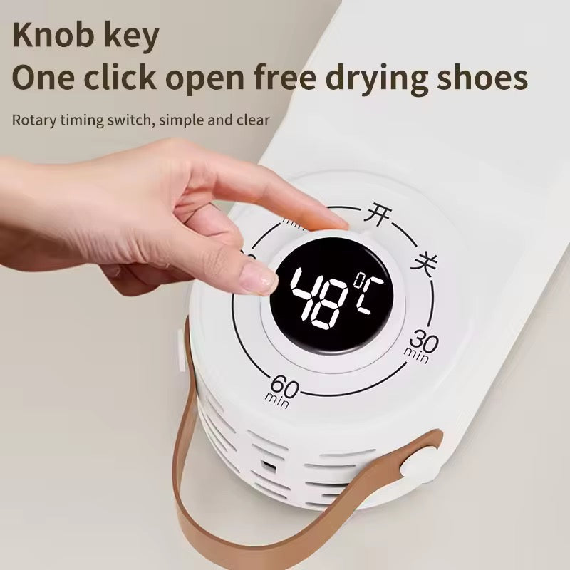 Electric Portable Foldable Smart Shoe Dryer Household Shoe Dehumidifier for Boots, Sneakers & Football Shoes