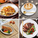 Black & Gold Stainless Steel Cutlery Set Elegant Flatware Gift Box with Knife Fork Spoon for Festive Dining & Special Occasions