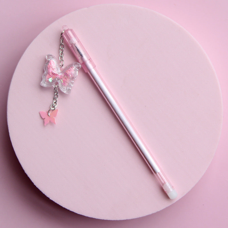 Glitter Decor Neutral Pens Cute Ballpoint Pens for Office & School Use