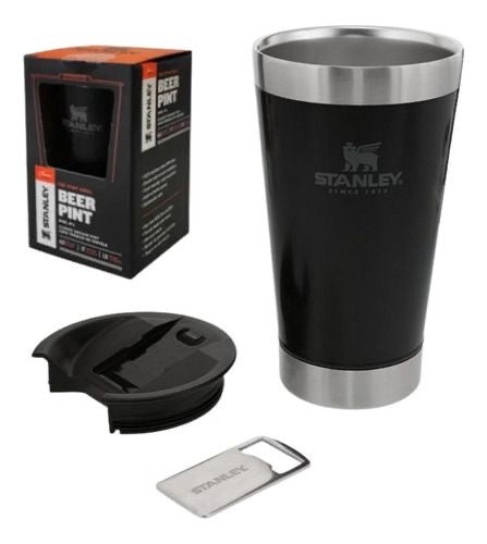 water Glass Replica 502ml Stainless Steel Coffee Mug with Handle Premium Brand Inspired Tumbler for Hot Drinks