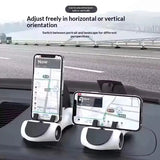 Creative Car-Shaped Phone Holder Stand Adjustable Desktop Car Dashboard Mobile Stand
