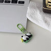 Cute Panda Keychain Charm Mini Cartoon Animal Bag Pendant & Key Ring