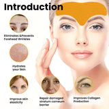 Forehead Wrinkle Patch Hydrating Forehead Care Patches for Smoother-Looking Skin (10 PCS)