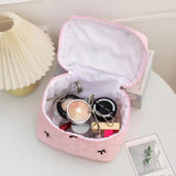 Quilted Pink 4 Piece Travel & Cosmetic Bag