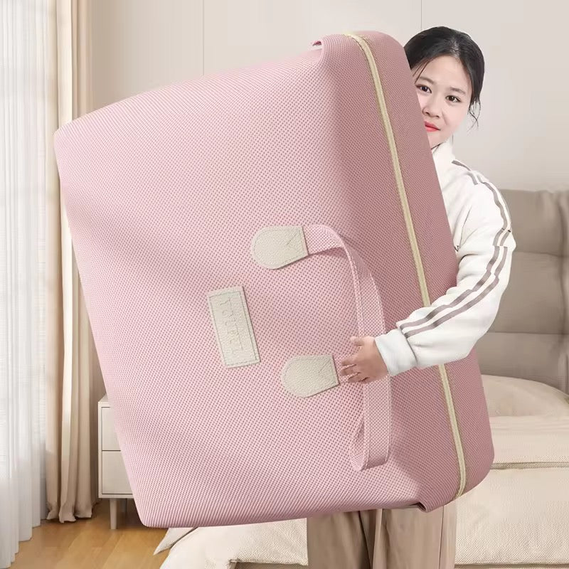 Eco Friendly Heavy Duty Quilt Storage Bag Reusable Large Moving Organizer