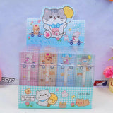 Cute Animal Spinner Gel Pen 0.5mm Black Ink Kawaii Fidget Pen