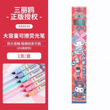 Dual Tip Erasable Highlighter Marker Chisel Tip Study Marker for School & Journaling