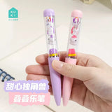 Cute Unicorn Rotating Gel Pen 0.5mm Kawaii Spinner Writing Pen