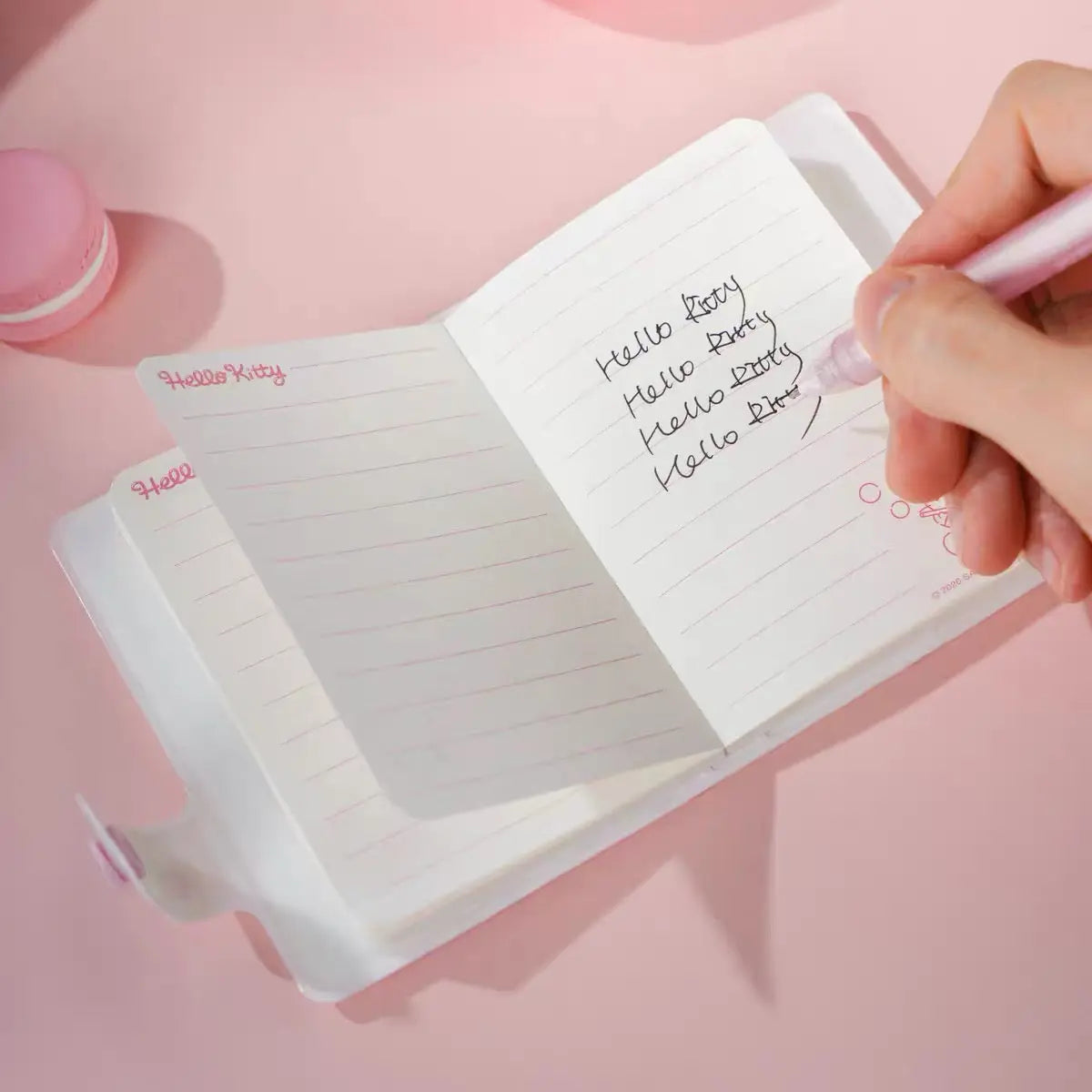 Mini Plush Cover Notebook Cute Pocket Diary with Soft Touch Cover